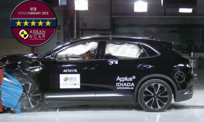 Xe xanh: VinFast VF 8 nhận đánh giá an toàn 5 sao của ASEAN NCAP